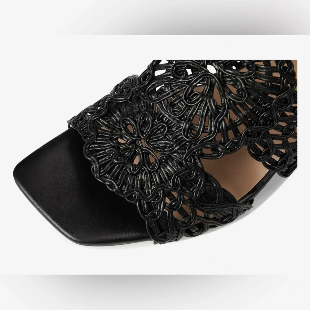 Bandolino Black Women's Heeled Sandals - Picture 6 of 12